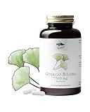 KRÄUTERHANDEL SANKT ANTON® - Ginkgo Biloba 7.500 Supra Kapseln - Hochdosiert - Laborgeprüft -...